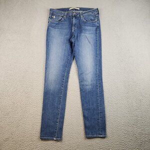 Women's Big Star 1974 Skinny Jeans Size 29 Blue Low Rise Stretch Casual Everyday